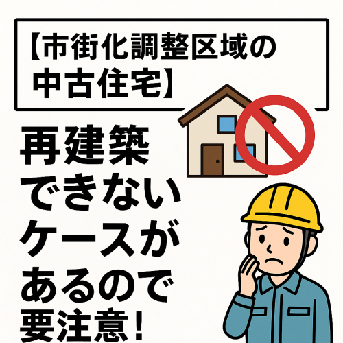 【市街化調整区域の中古住宅を売りたいが･･･】ご相談いただきました