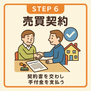 STEP6｜売買契約：正式な約束を交わす